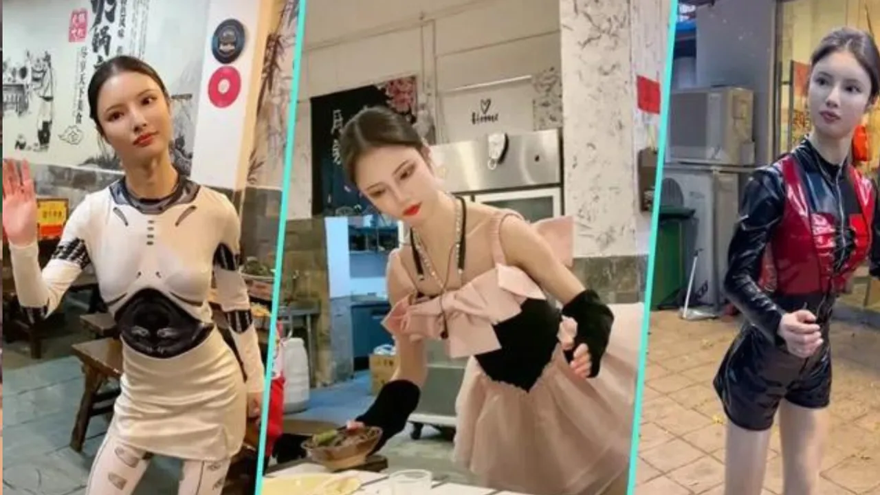 Robot Waitress or Human