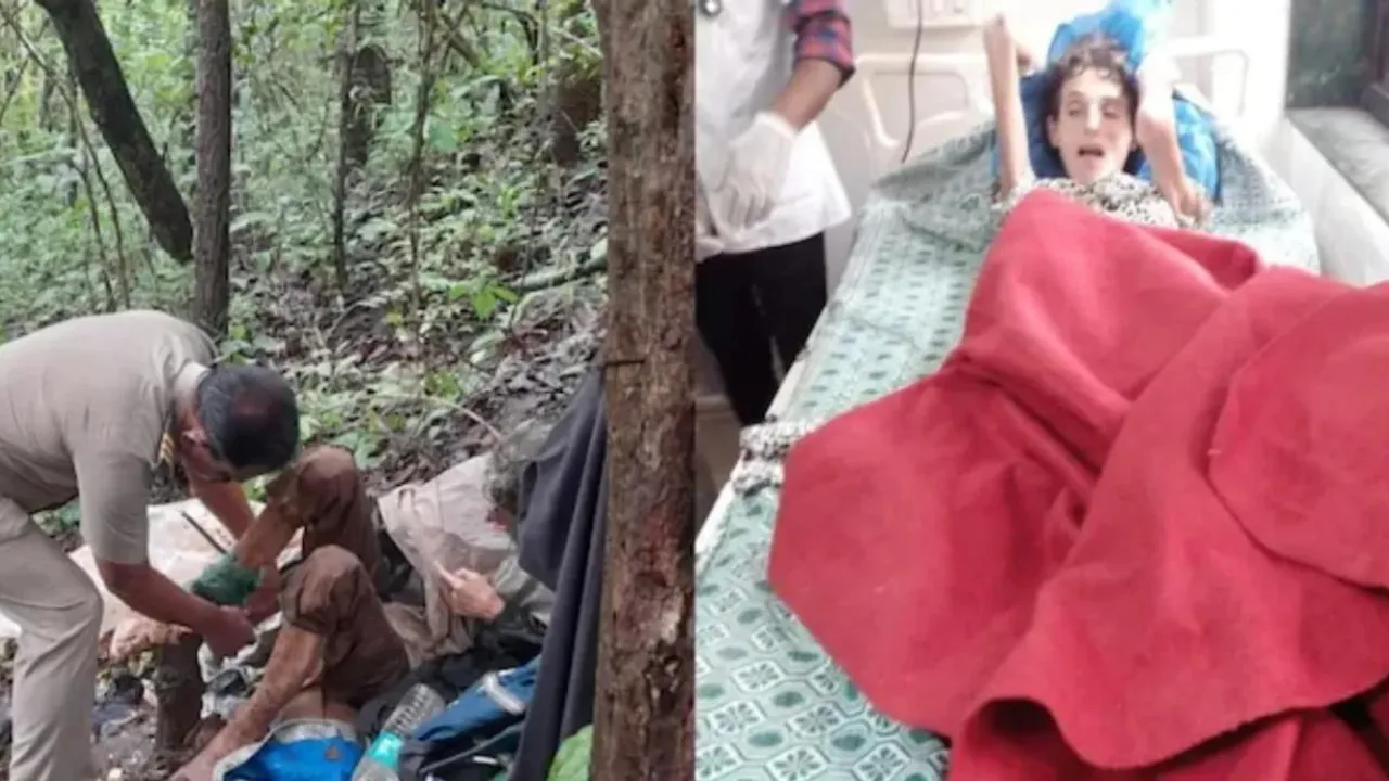 50 year old American woman found tied to a tree in Maharashtra forest