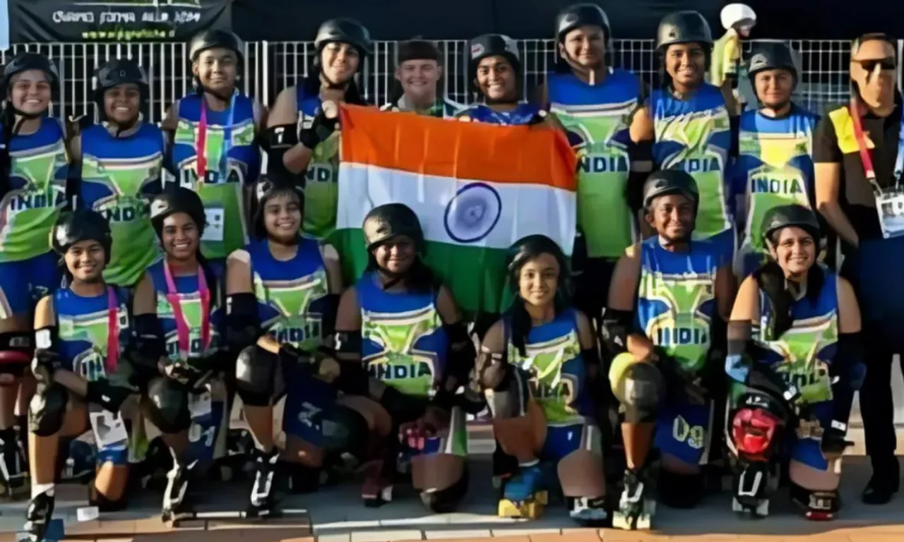Indian women's team wins country's first medal at World Skate Games