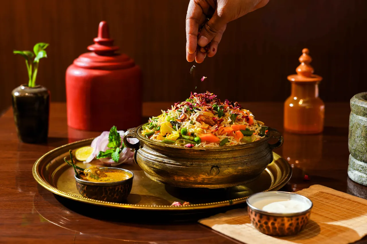 Subz Dum Pulao by Chef Rehman 