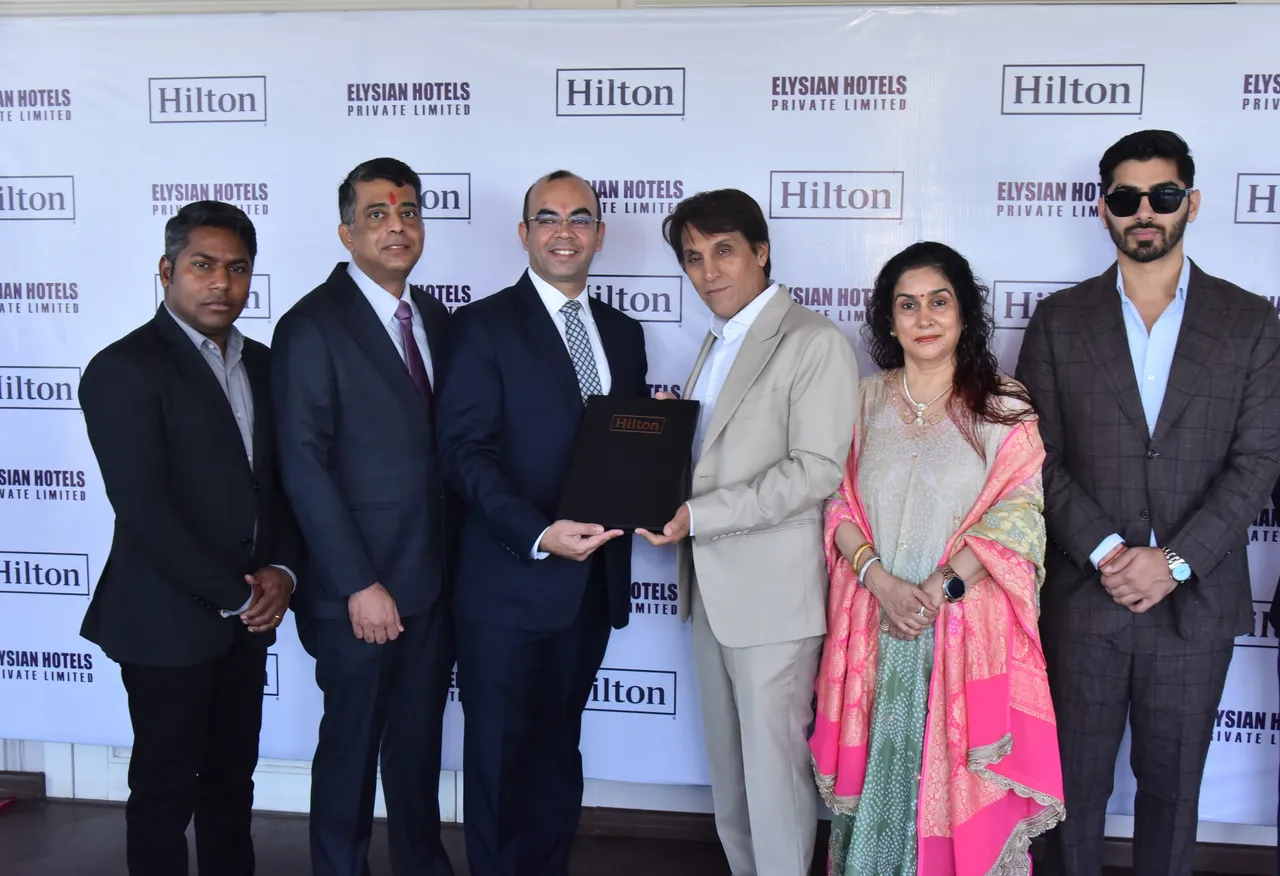 Hilton Udaipur Signing X Elysian Hotels Pvt. Ltd.