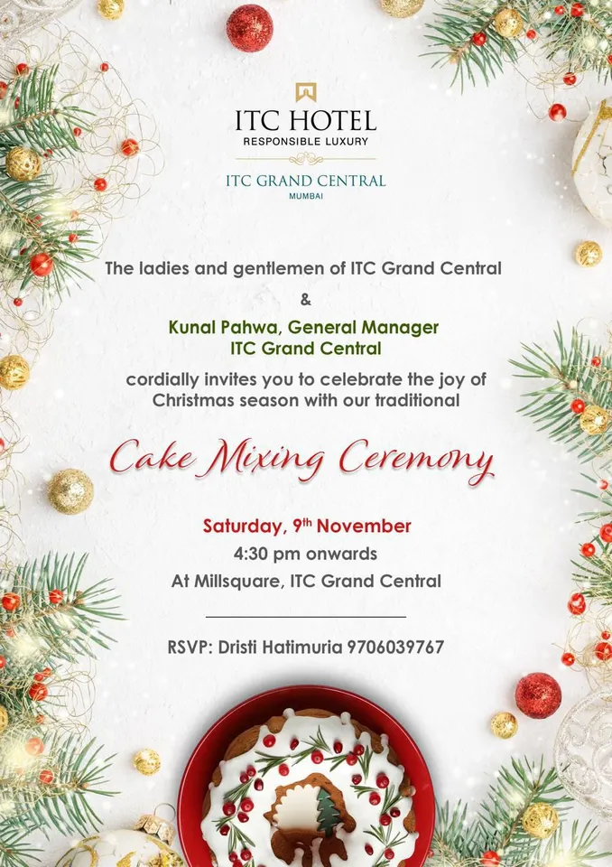 Cake Mixing Cermony 