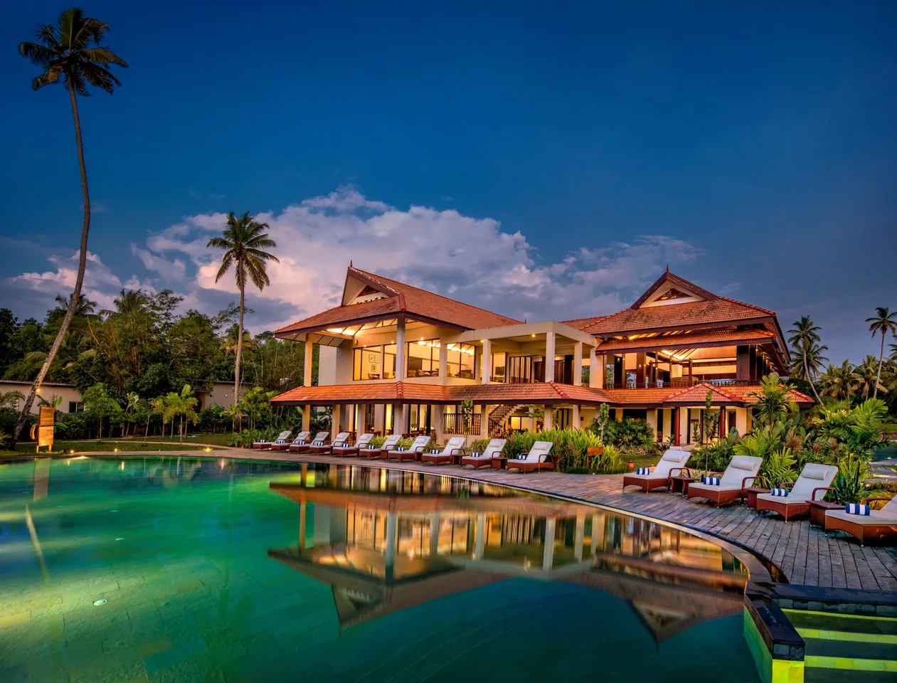 Swimming Pool at Niraamaya Retreats Backwaters  Beyond Kumarakom 1