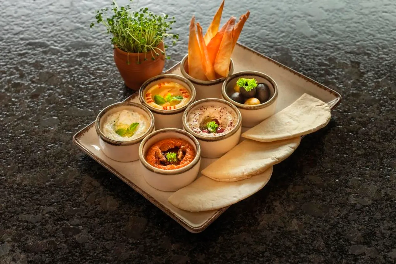 Arabic Mezze Platter