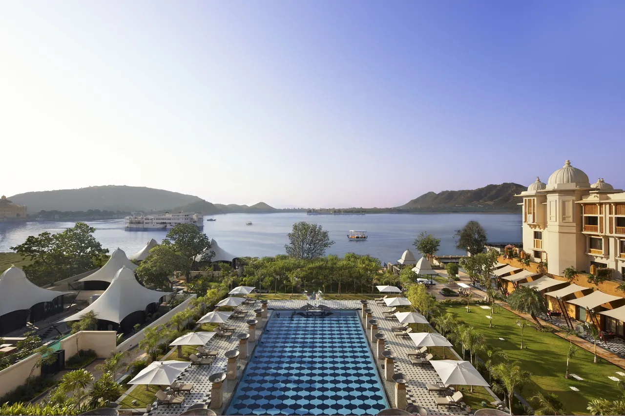 The Leela Palace Udaipur Pool