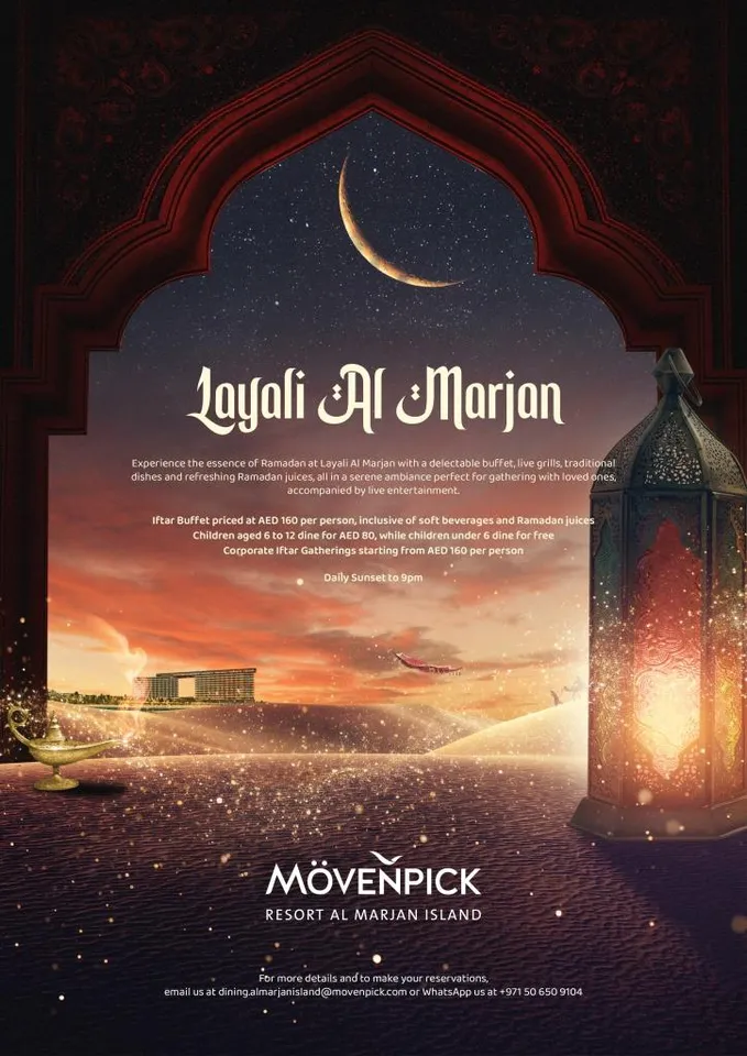 Ramadan at Mövenpick Resort Al Marjan Island
