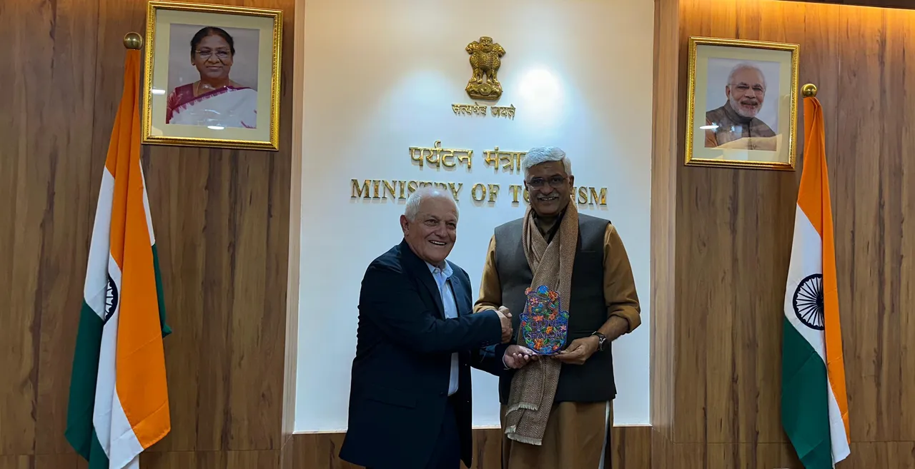 With Tourism Minister India
