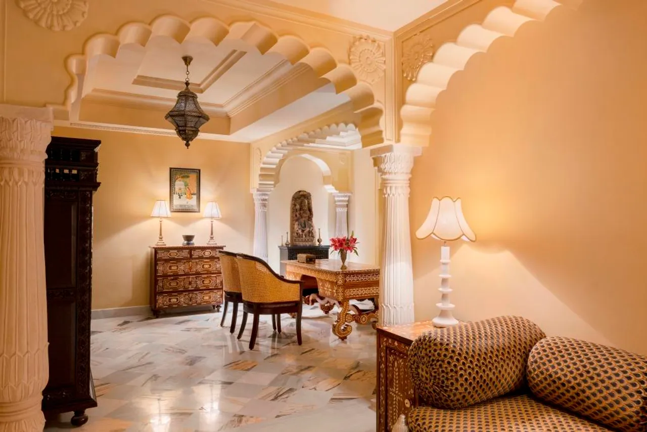 Raffles Spa Reception