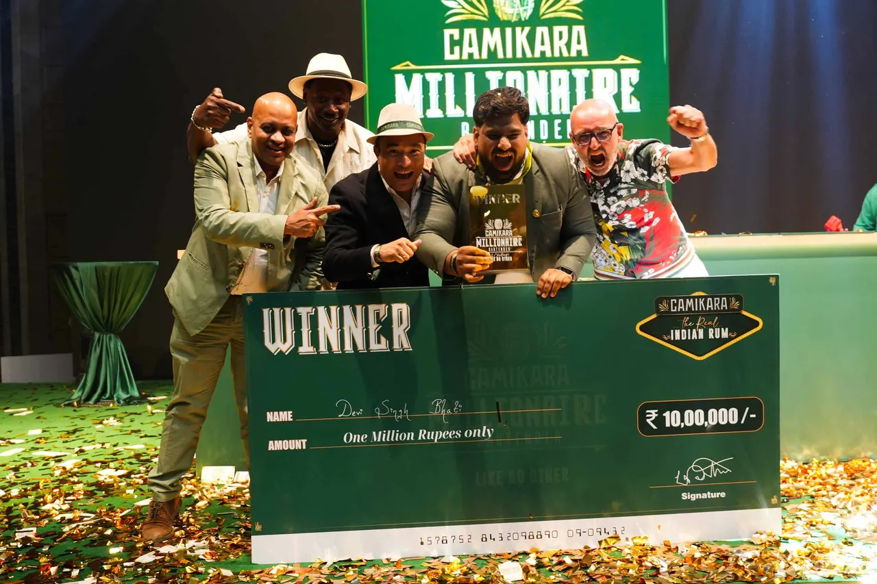 L-R  Vikram Achanta, Ian Burrell, Yangdup Lama, Devi Singh and Richard Hargroves
