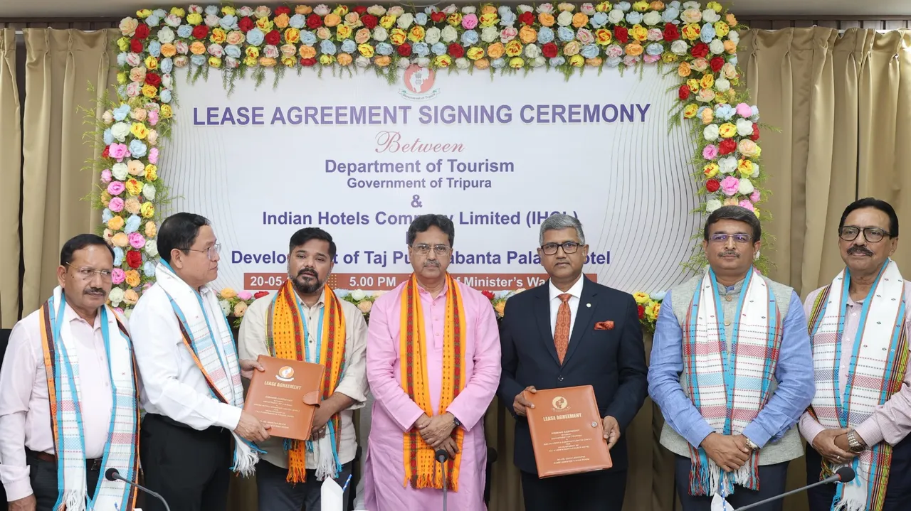 IHCL SIGNS TAJ PUSHPABANTA PALACE IN AGARTALA