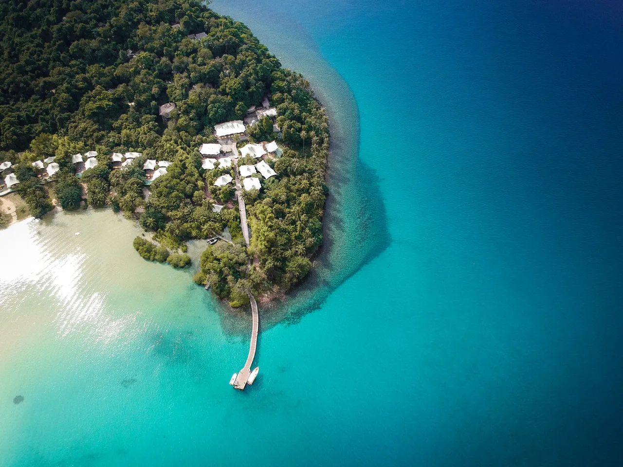 Kiri Private Reserve- Aerial View of the Resort