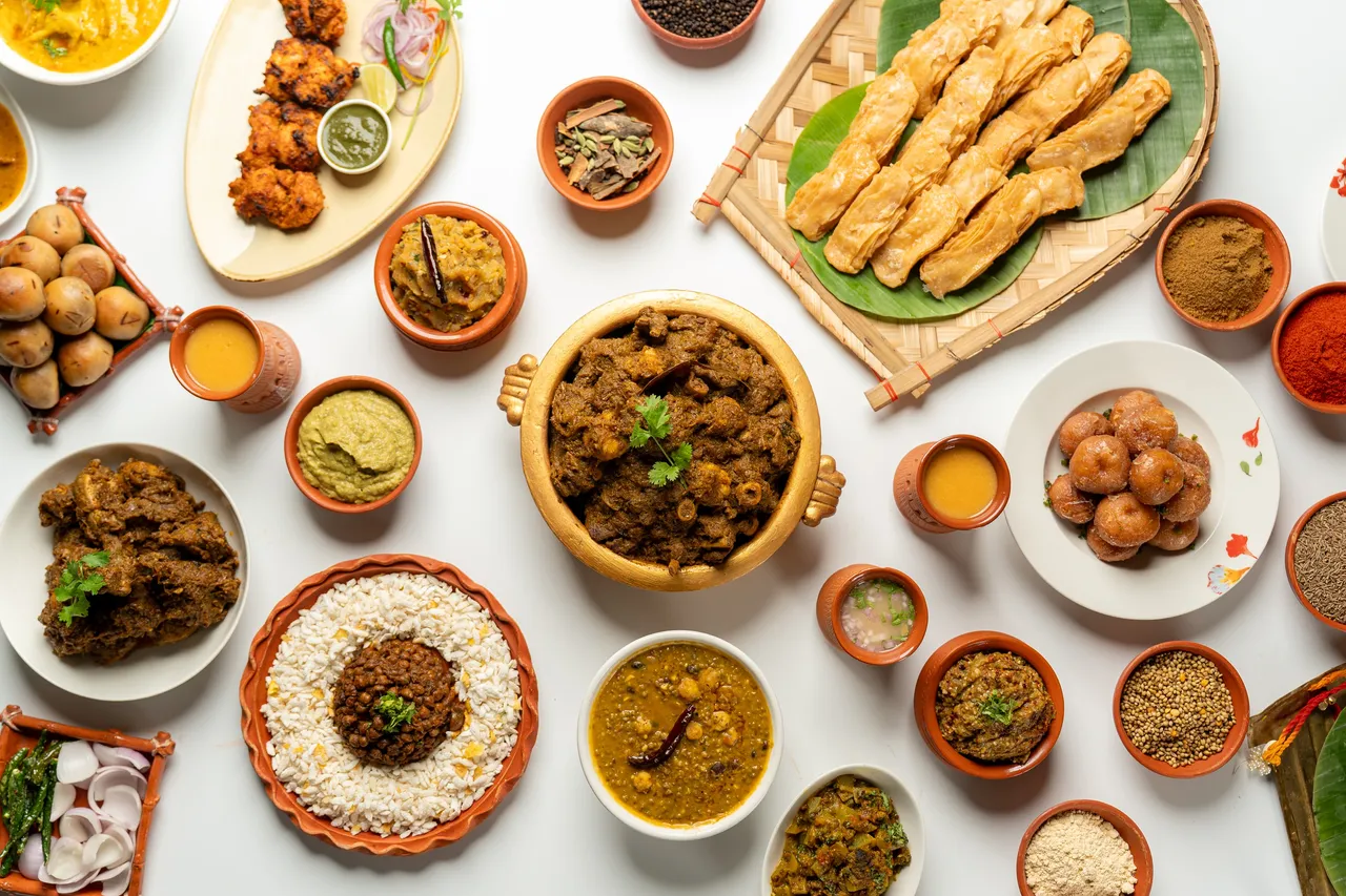 Bihari Food Platter