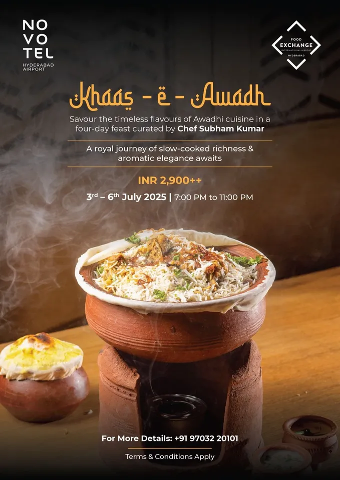 Khaas-e-awadh at Novotel Hyderabad Airport