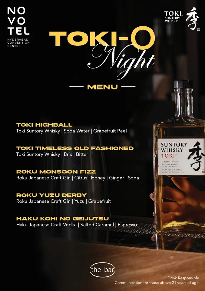 Bar Takeover Menu