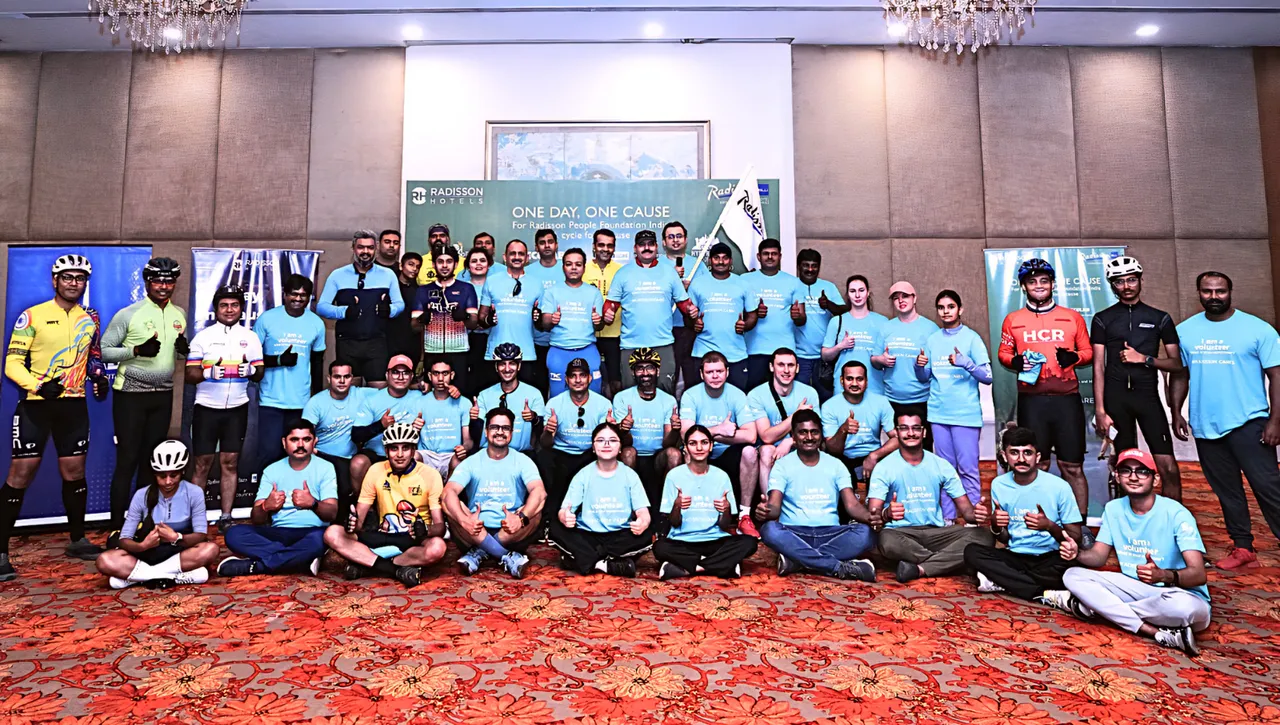 Blu Plaza Hyderabad - Cycle for a Cause 1