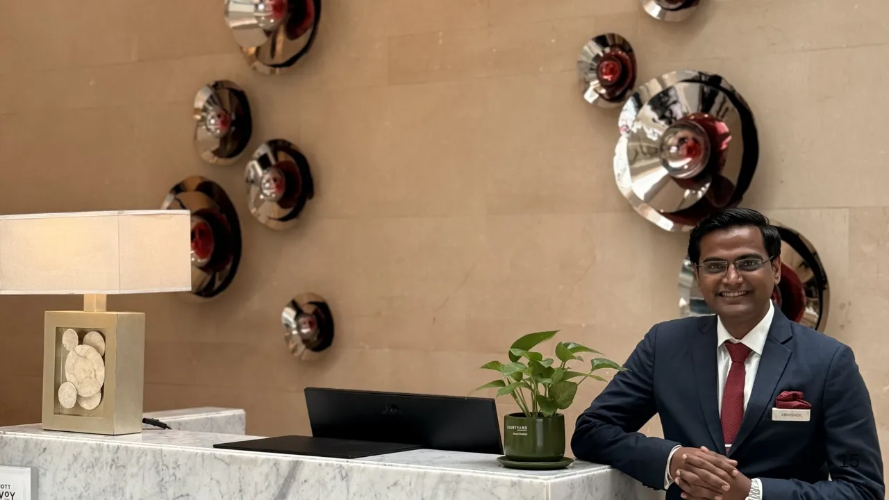 Courtyard by Marriott Pune Chakan Abhishek Ravikant Sawant hospibuz hospitality lexis