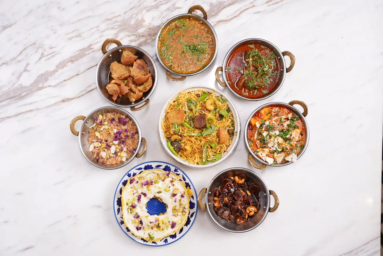Rajasthani Pan to Plate Menu at Annamaya