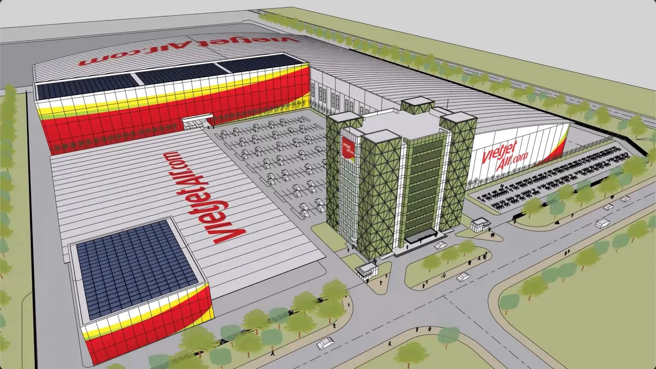 Vietjet Aircraft Maintenance and Engineering Center design