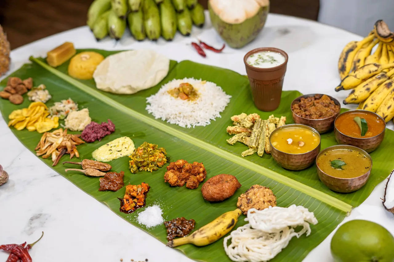 Onam Sadhya at Feast, Sheraton Grand Pune Bund Garden Hotel