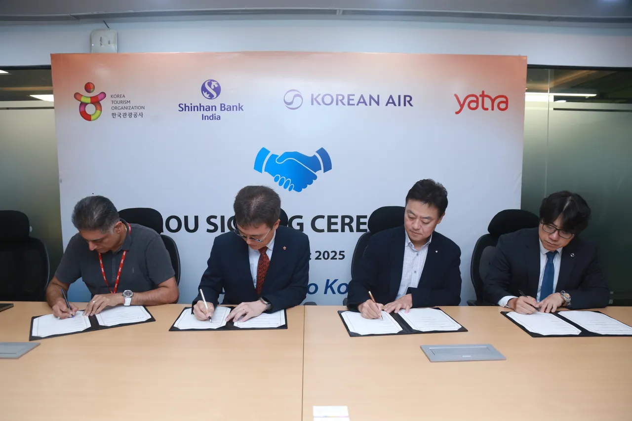 Yatra x South Korea Tourism MoU
