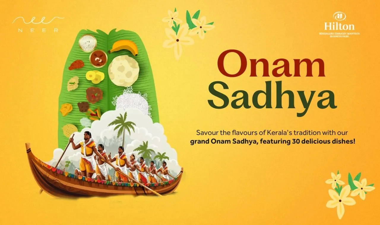Onam Image - Hilton Manyata