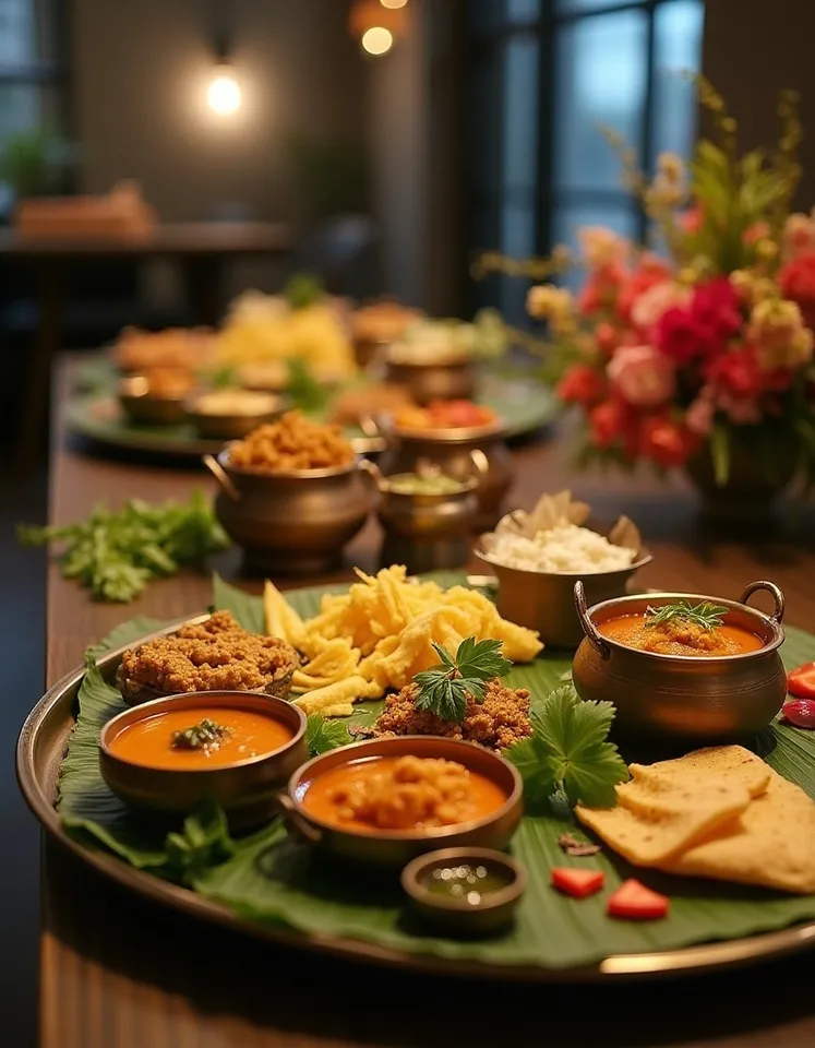 Photo for representation purpose only - Onam inspired spread at Sheraton Hyderabad Hotel