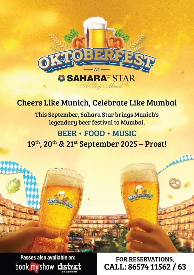 Oktoberfest Hotel Sahara Star Mumbai 2025