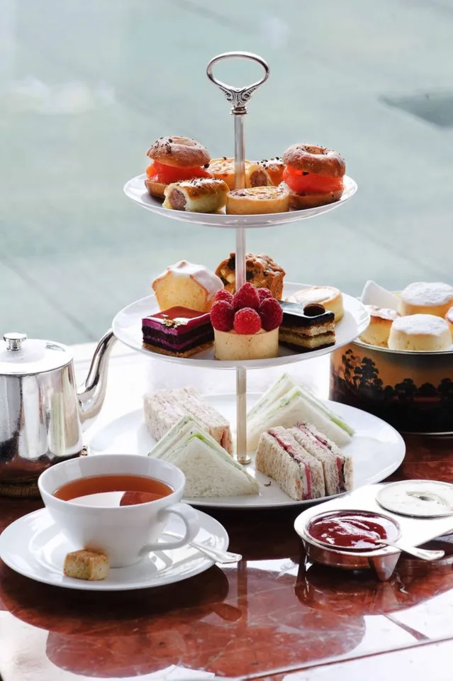 Hi tea at world cafe - 1