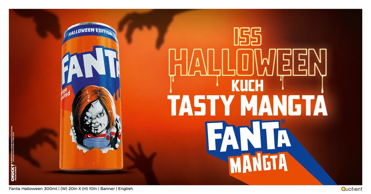 Fanta Teams Up with Universal Pictures to Unleash a Spooky Twist