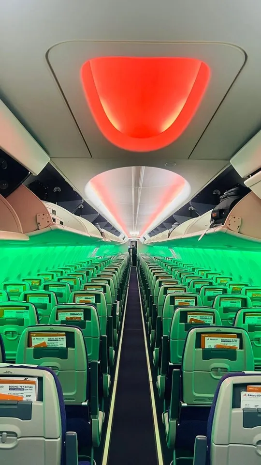 Akasa Air lights up its cabin in the tricolour to celebrate the historic victory of India’s Women in Blue