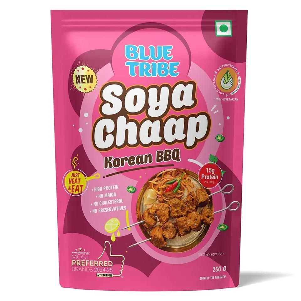 Blue Tribe Foods Korean BBQ Soya Chaap