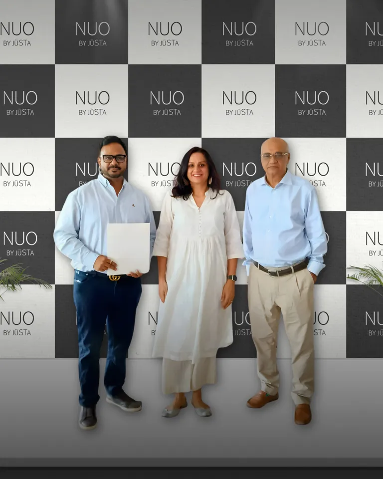 (L-R) Kshitiz Aggarwal (CEO, Aviyaara Hospitality), Richa Khurana Singh (VP-Development, Onora Hospitality) and Ashish Vohra (Founder & CEO, Onora Hospitality)
