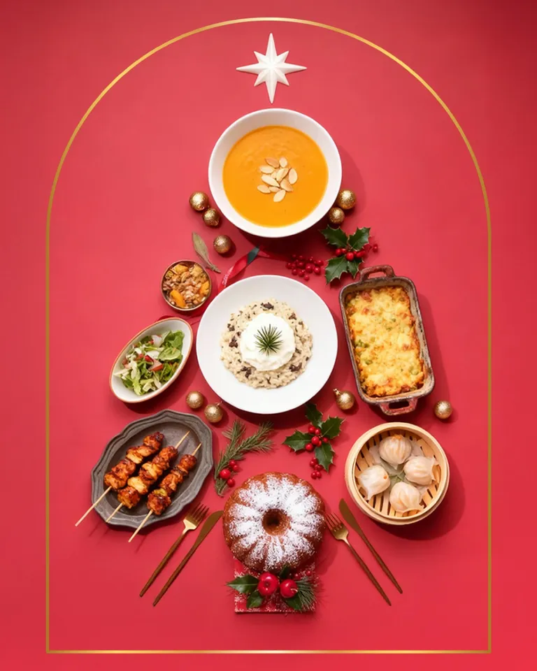 Christmas-themed Brunch at Hilton Manyata