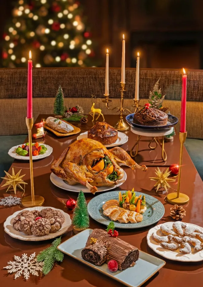 Courtyard by Marriott Christmas menu