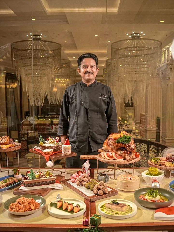 Christmas Spread at Sheraton Grand Pune