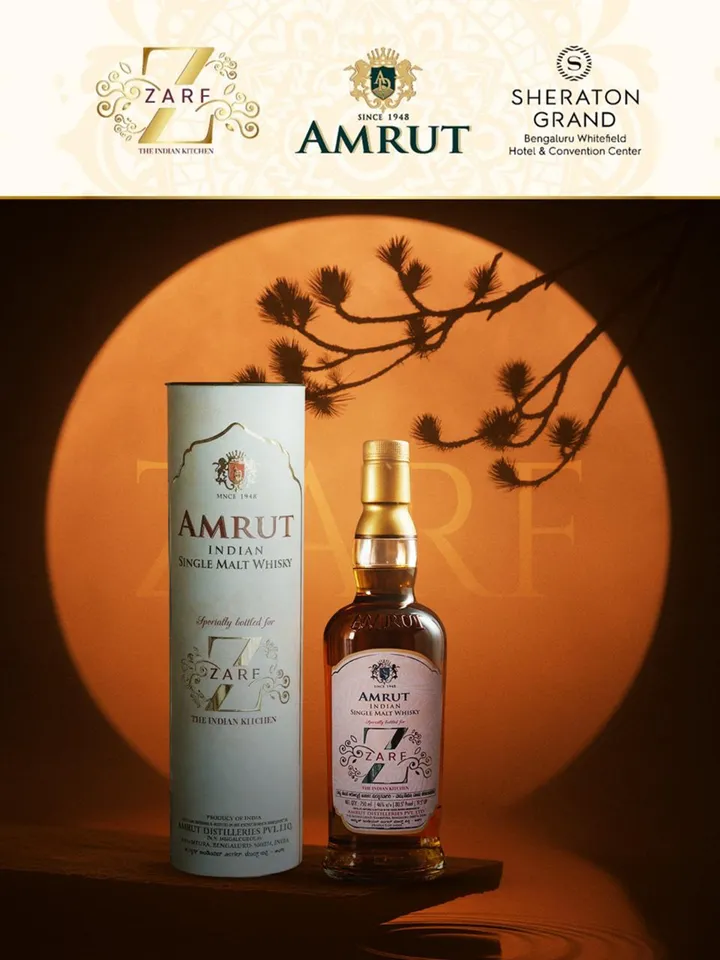 Zarf x Amrut Whiskey launch