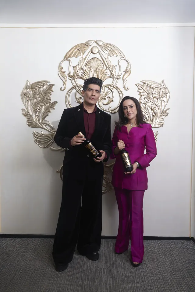 Puja and Manish Malhotra