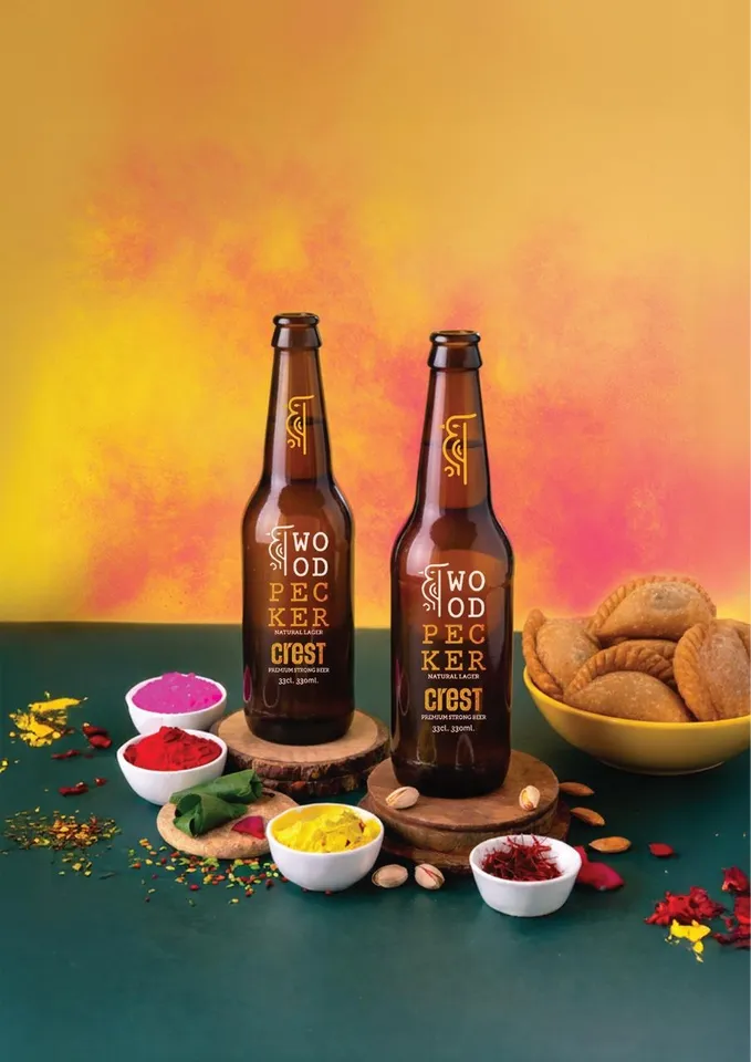 Pic - This Holi, Bhopal Celebrates in Style with Woodpecker by SOM Distilleries