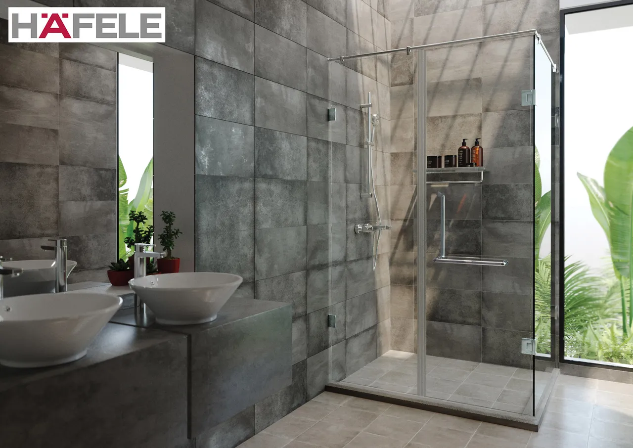 Elegans Shower Cubicle by Hafele