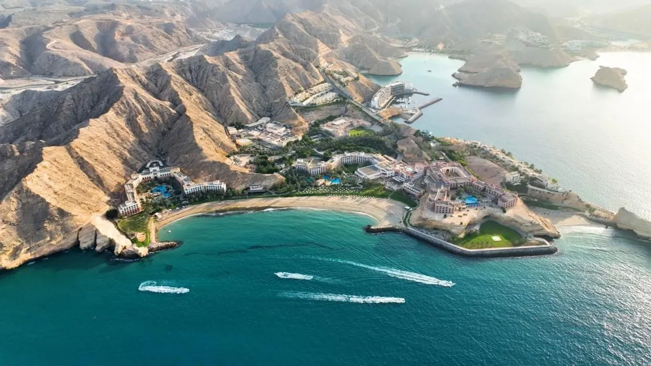 Shangri-La Muscat - Aerial Picture