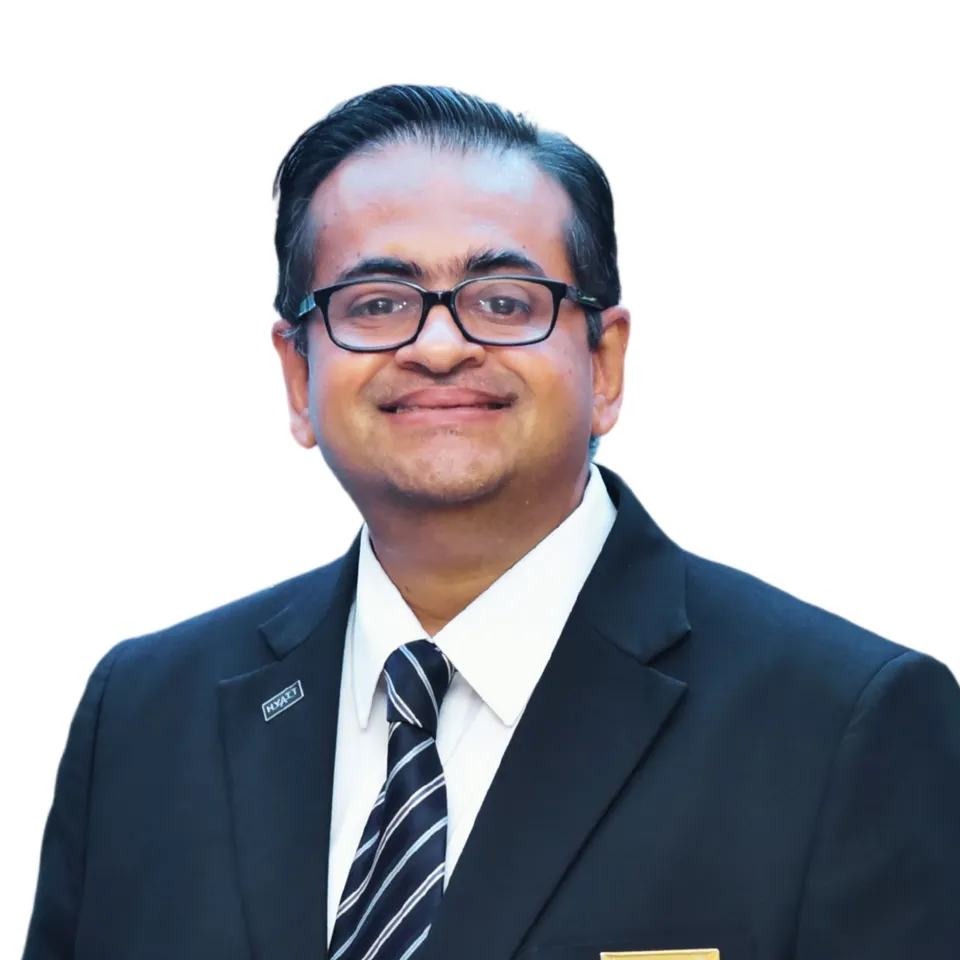Mr. Ruban Das, General Manager of Hyatt Regency Chennai