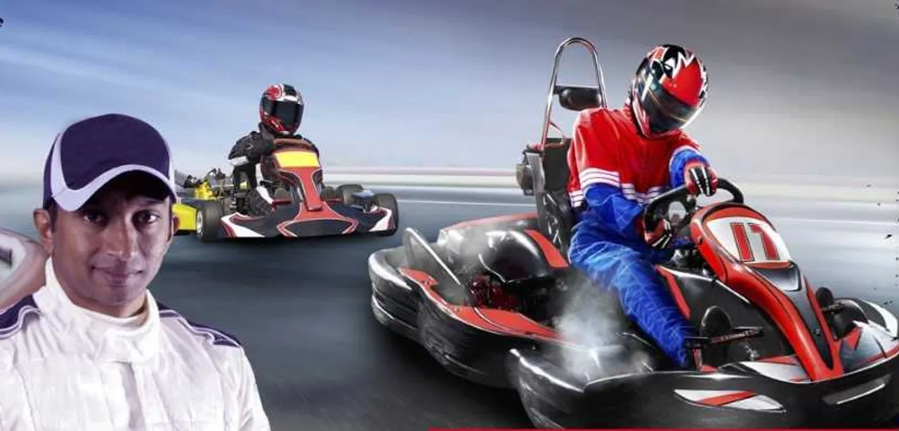 Catch Me If You Can SMAAASH Sky Karting Tournament featuring Narain Karthikeyan