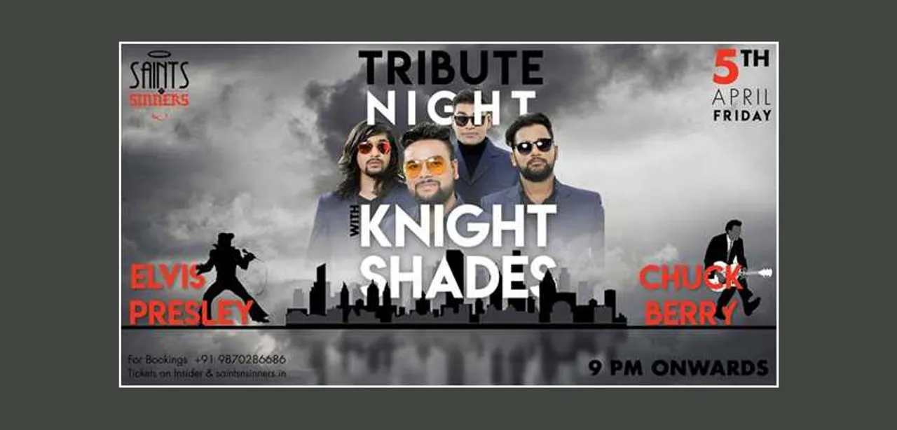 Elvis Presley and Chuck Berry Tribute Night with Knight Shades at Saints N Sinner