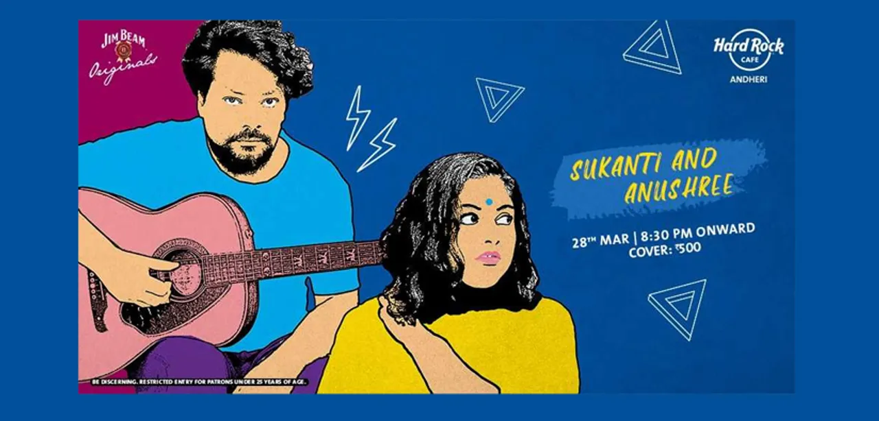 Drop by for some amazing live music by Sukanti and Anushree at Hard Rock Cafe this Thursday
