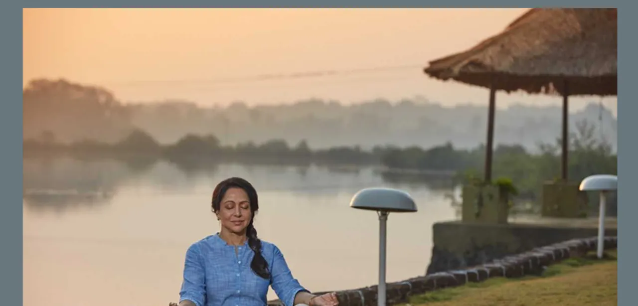 Hema Malini Rejuvenates at Mercure Goa Devaaya Retreat