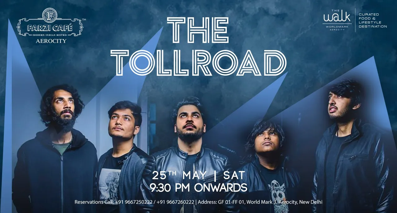 The Toll Road performing at Farzi Cafe, Aerocity