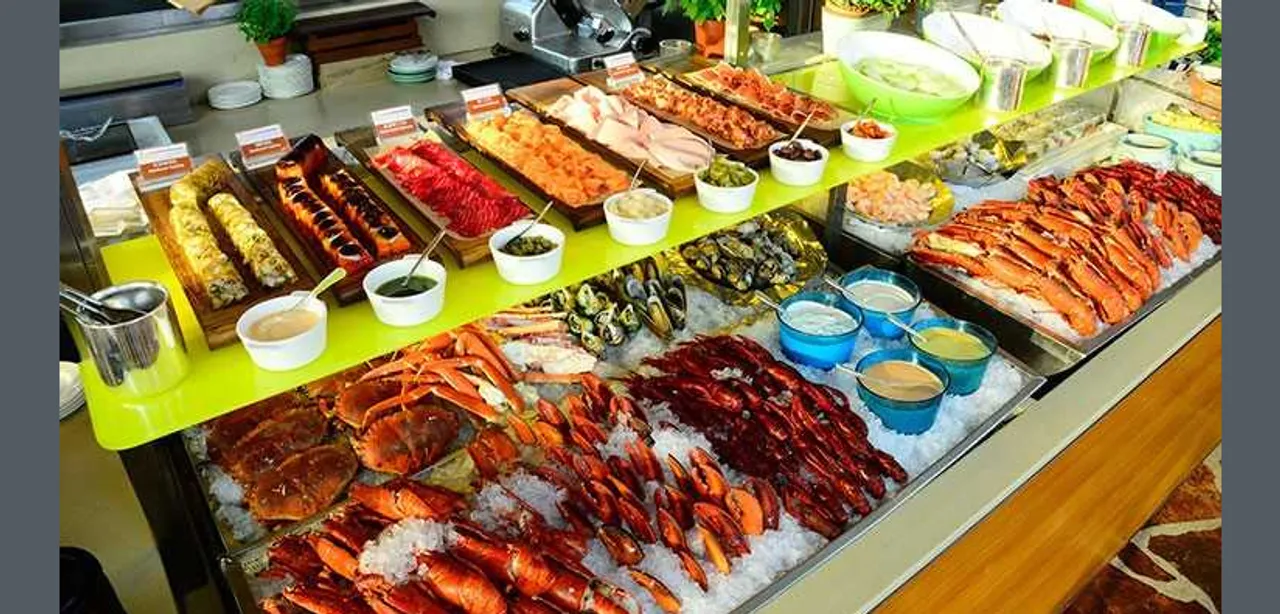 Exotic Seafood Nights at Feast, Sheraton Grand Bangalore Hotel at Brigade Gateway