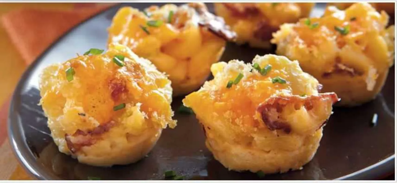 Recipes - Bacon Mac 'N Cheese Bites