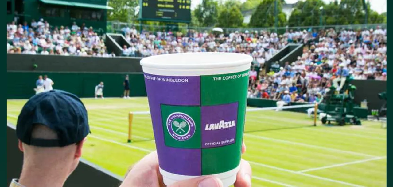 Lavazza serves its ninth year at Wimbledon and partners with a reigning Champion
