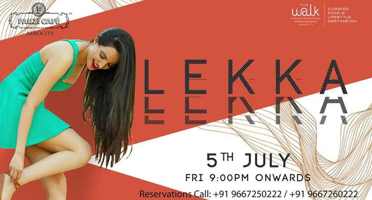 Fantastic Fridays with Lekka at Farzi Cafe, Aerocity
